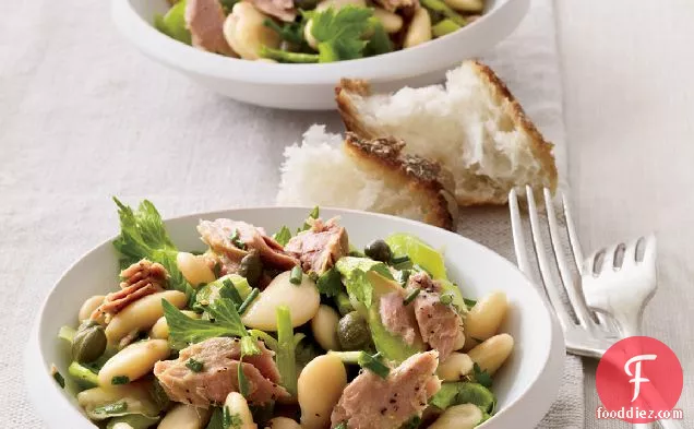 Butter Bean, Tuna and Celery Salad