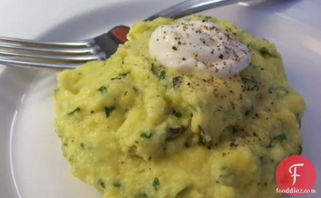 Slow-cooked Scrambled Eggs