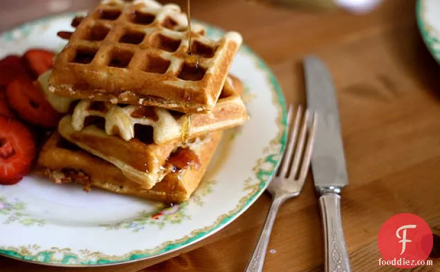 Brown Sugar Bacon Waffles