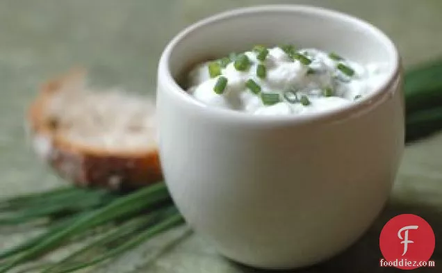 Goat's Milk Faisselle With Chives