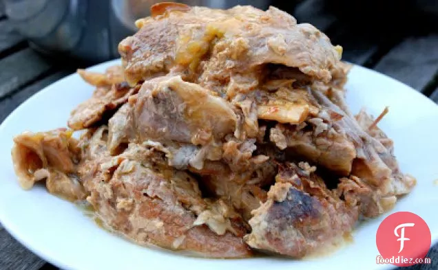 Pork Shoulder Braised In Milk