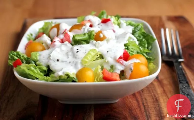 Creamy Goat Cheese Ranch Dressing