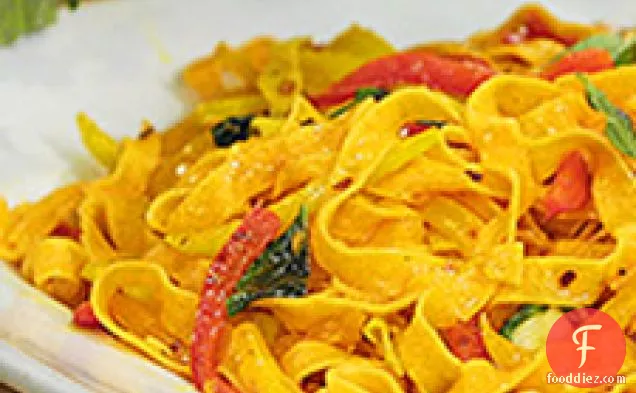 काली मिर्च पास्ता त्वरित कुक