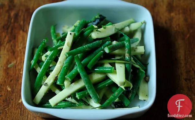 French Bean Salad With Tarragon And Green Peppercorn