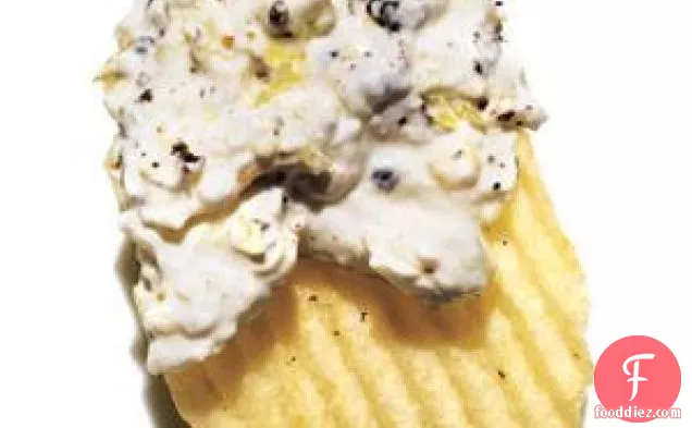 Lemon, Pepper, And Pecorino Dip