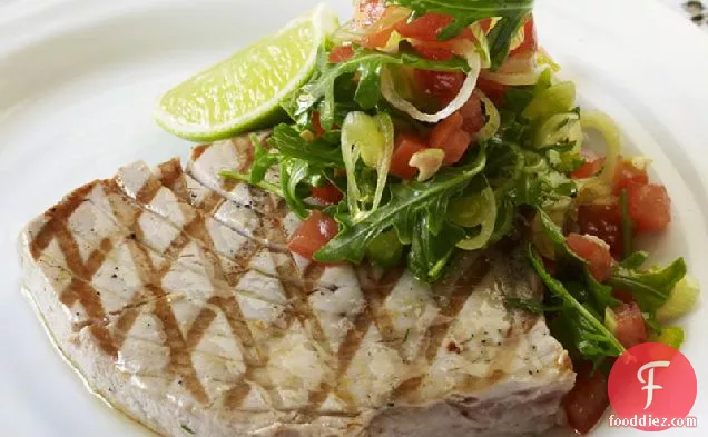 Grilled Tuna with Tomato Salsa