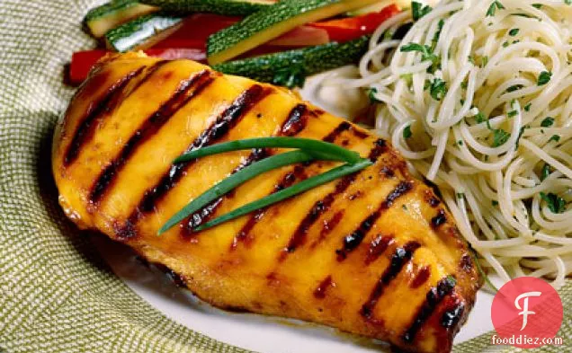 हनी-ग्लेज़ेड ग्रिल्ड चिकन