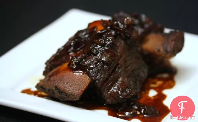 Stout-braised Short Ribs With Soy And Honey