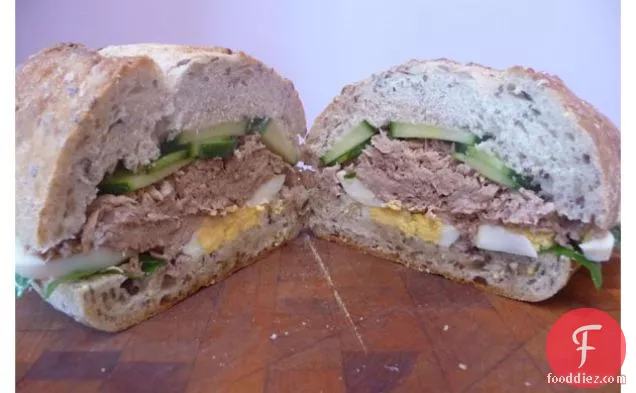 Picnic Week: Tuna Nicoise Sandwiches