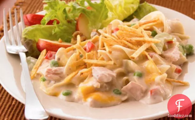 Cheesy Tuna Noodle Casserole