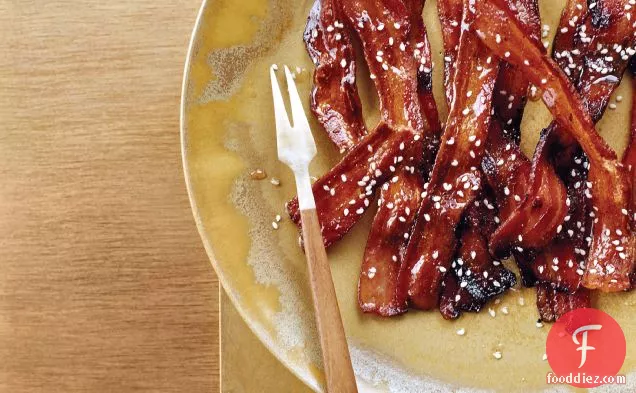 Spicy Honey-Glazed Bacon