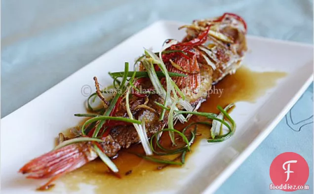 सोया सॉस रेसिपी के साथ फ्राइड फिश