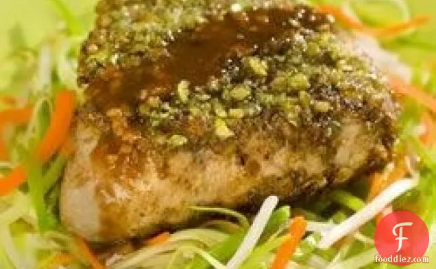 वसाबी ने टूना स्टेक को सौंपा