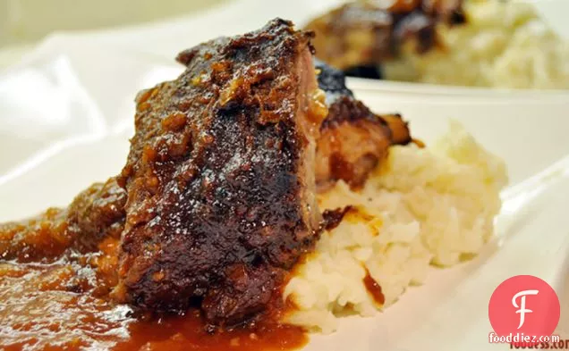 Sticky Spicy Ribs