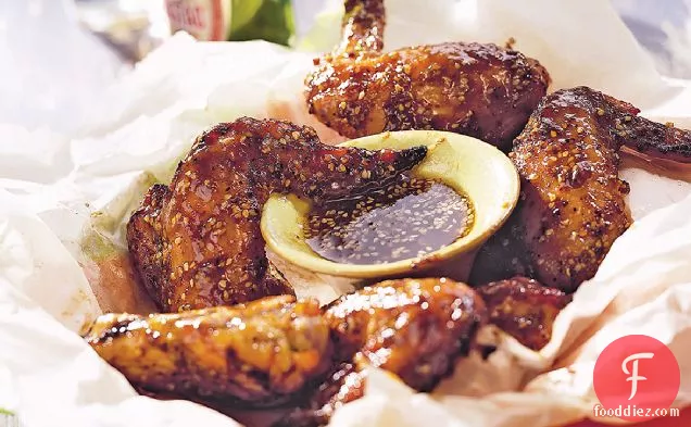 Plum Sauced Chicken Wings Recipe