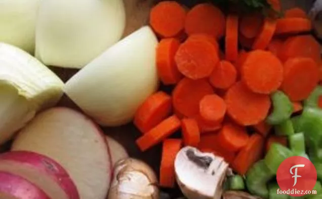 One Hour Vegetable Stock