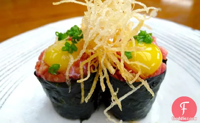 Wagyu Gunkan Sushi Recipe