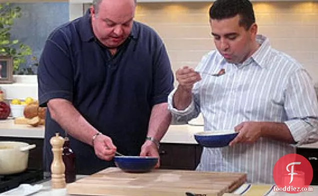 खस्ता वॉनटन के साथ एशियाई टूना टार्टारे