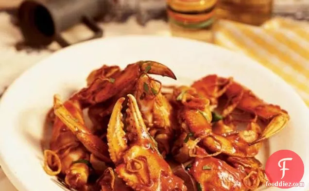 Cracked Crab with Tamarind Sauce