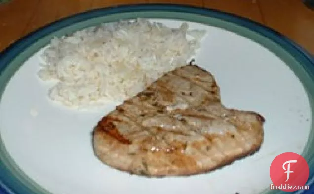 Tarragon Tuna Steaks