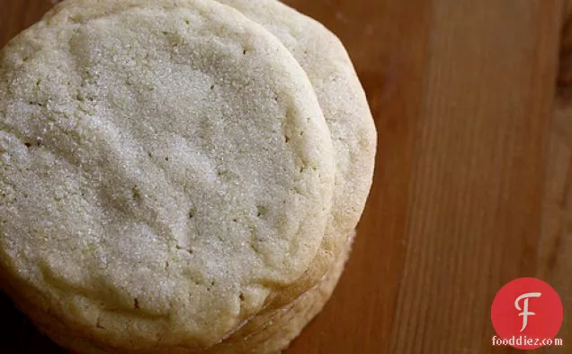 Giant Vanilla Bean Sugar Cookies