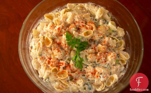 Macaroni Salad With Tuna And Sweet Pickles