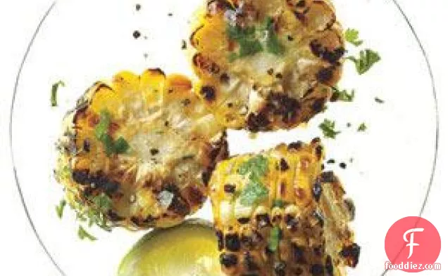 Mexican Grilled Corn With Cilantro