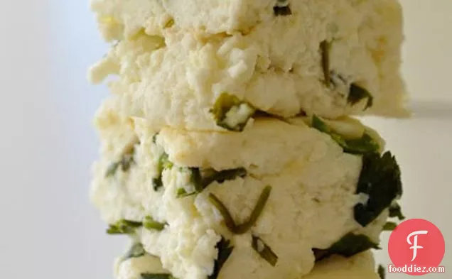 Green Chilli And Cilantro Cottage Cheese (paneer)