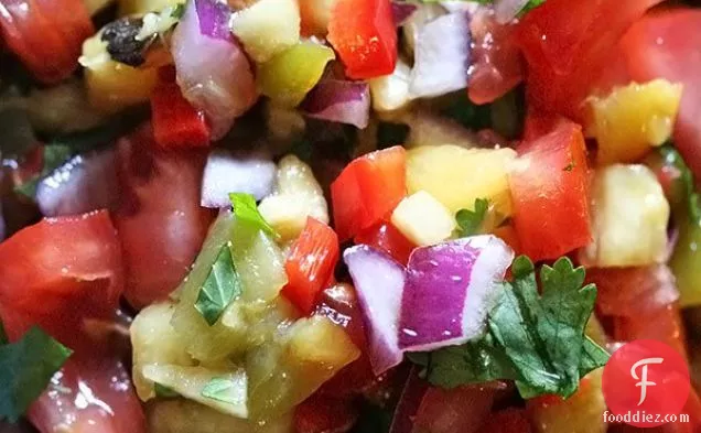 अनानास टमाटर साल्सा