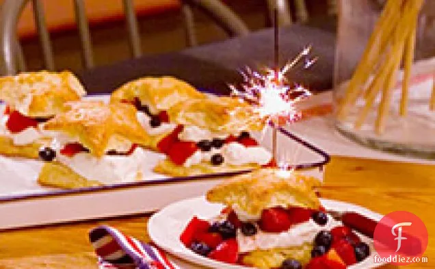 Star-shaped Shortcakes