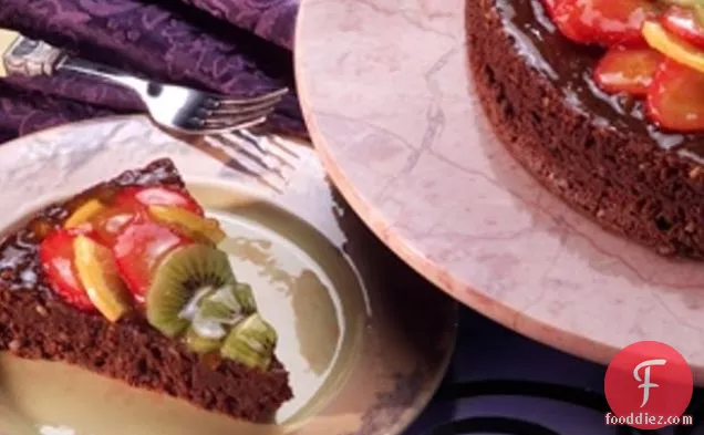 Flourless Chocolate-pecan Cake