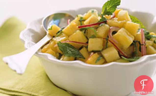 Spicy Pineapple-and-mint Salsa