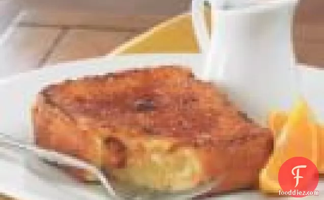 Brûléed Orange French Toast