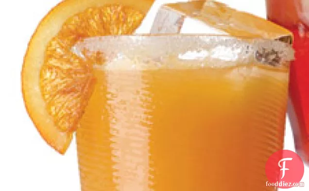 Sparkling Cider And Cara Cara Orange Punch