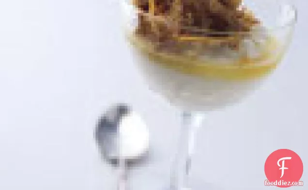 Orange Yogurt Parfaits with Shredded Wheat Crisps