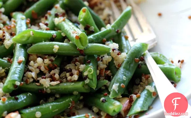 Green Beans And Tricolor Quinoa
