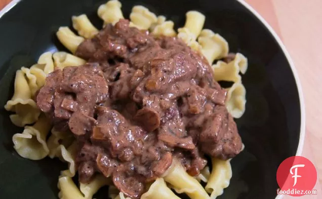 Beef Stroganoff