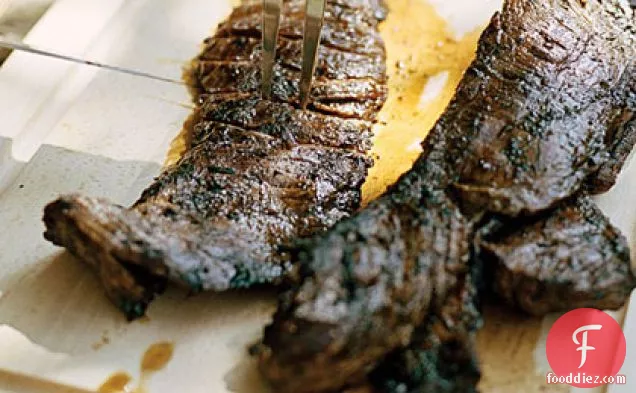 Gaucho Steak with Four-Herb Chimichurri