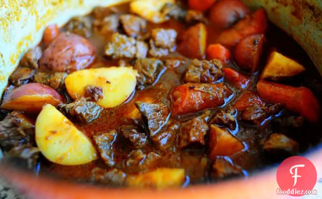 Beef Stew with Beer and Paprika