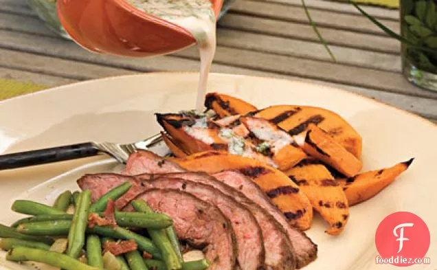 Spice-rubbed Flank Steak