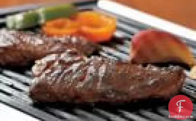 ग्रील्ड मसालेदार स्कर्ट स्टेक