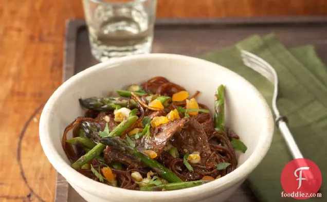 Tangerine Beef With Glass Noodles Recipe