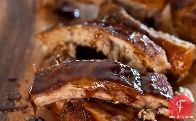 Cayenne Cinnamon Baby Back Ribs With Maple Glaze Recipe