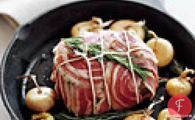 Pancetta-wrapped Pork Roast