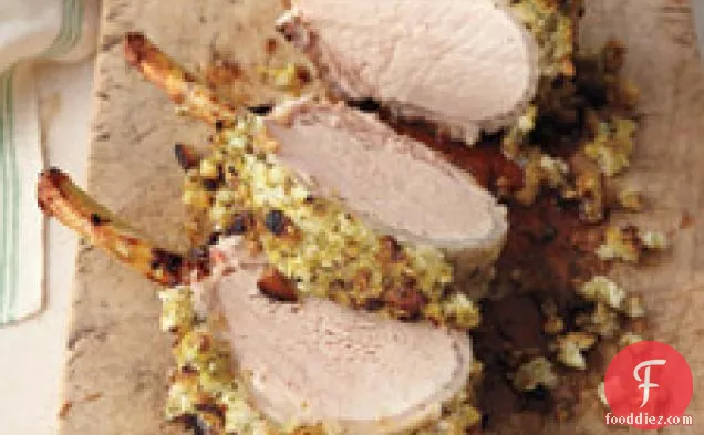 Fennel-and-apple-crusted Pork Loin