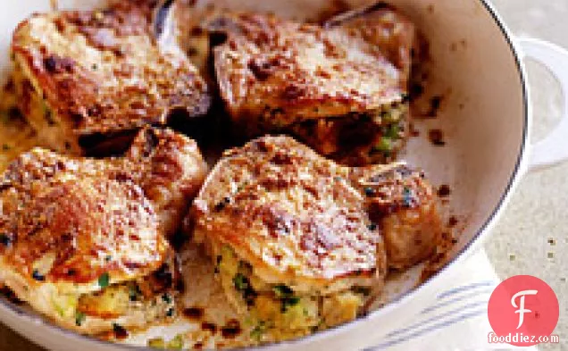 Pork Chops With Herb Stuffing
