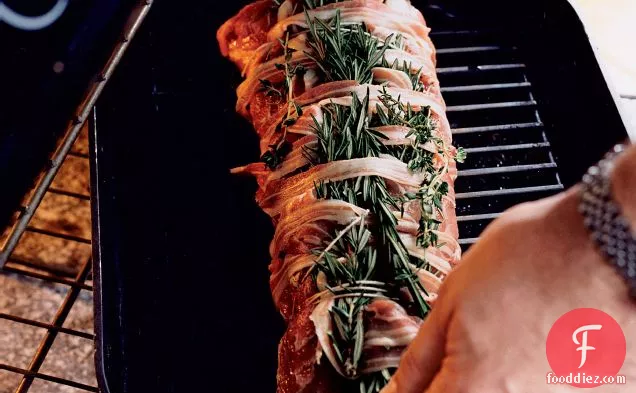 Roast Bacon-Wrapped Pork