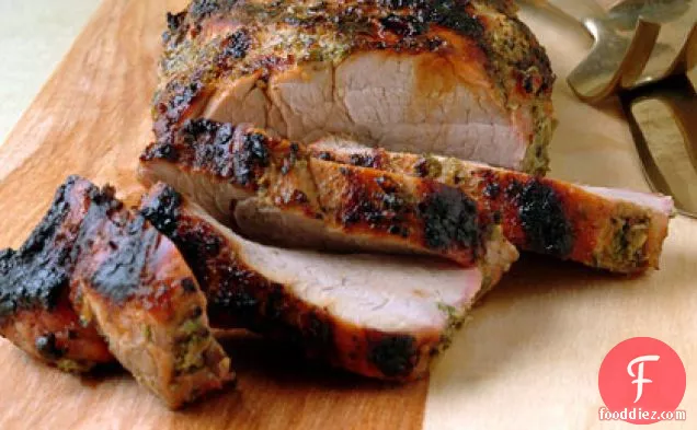 Grilled Herbed Pork Tenderloin