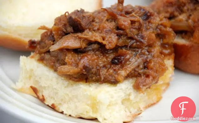 Pear And Sweet Onion Pulled Pork