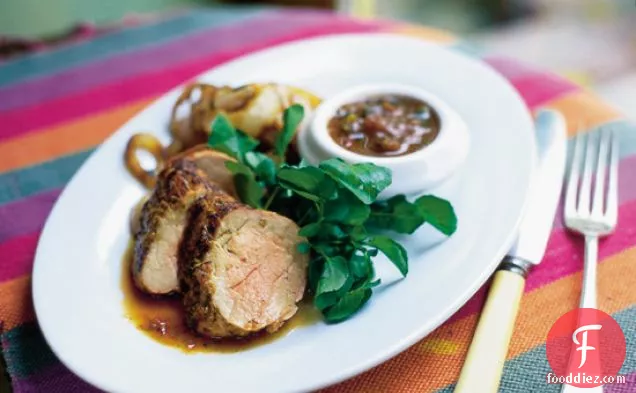 Grilled-and-glazed Pork Tenderloin